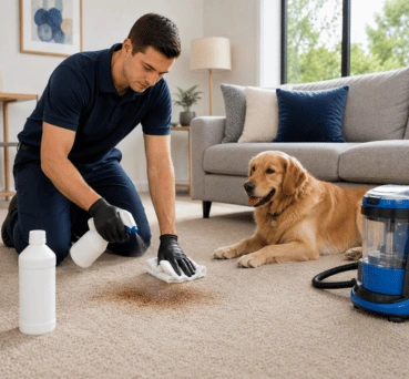 Stain and pet-odour treatment
