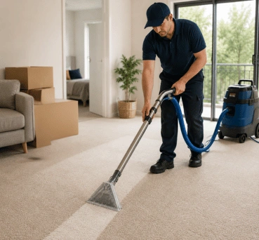 How Our Technicians Clean Carpets for a Bond Return