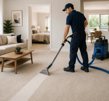Whole-property carpet clean