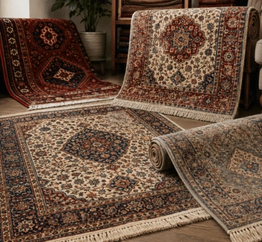 Persian, Afghan and hand-knotted rugs