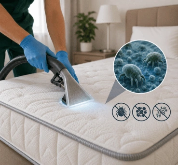 Dust mite and allergen treatment
